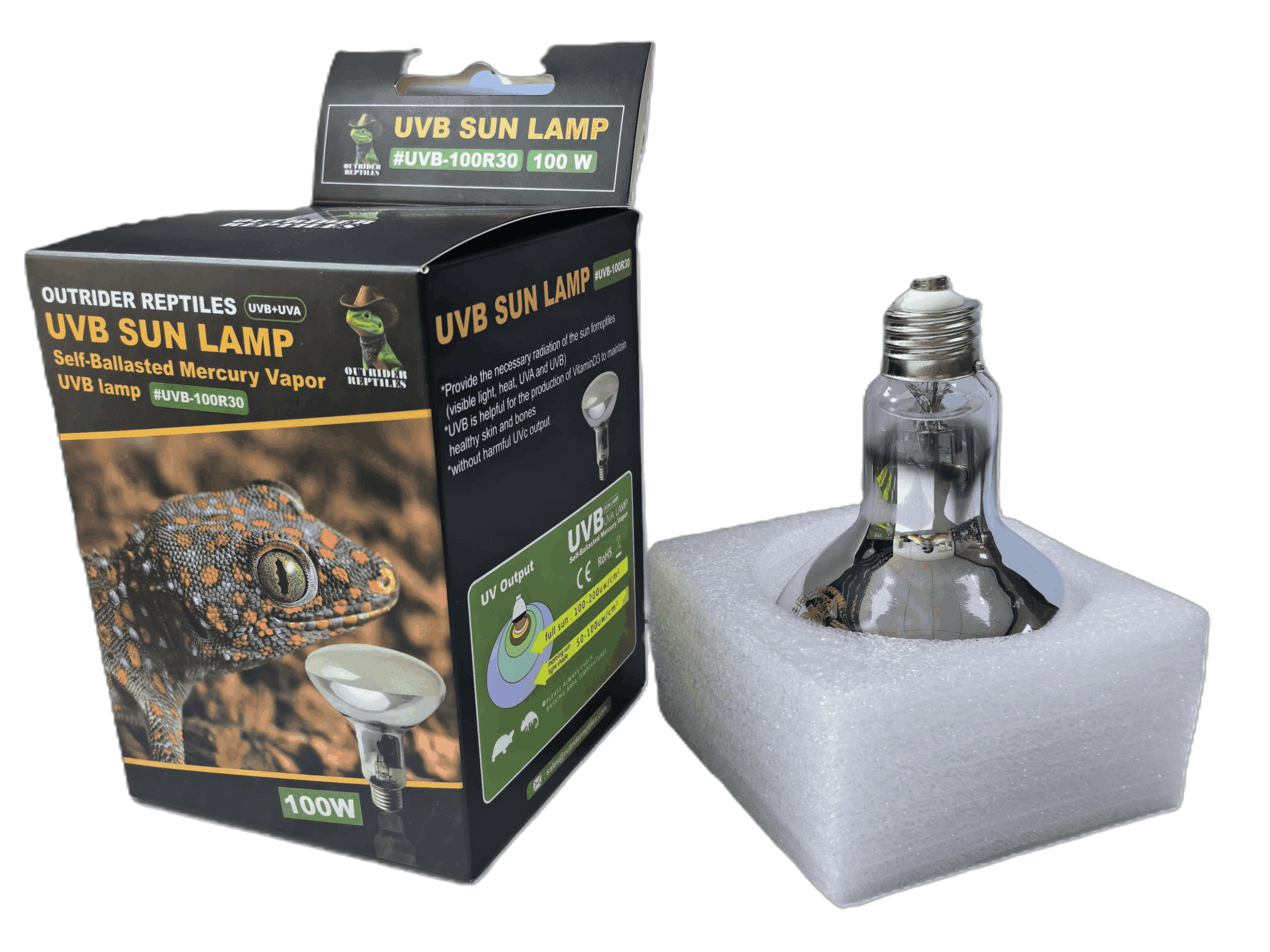 UVB Sun Lamp — Outrider Reptiles