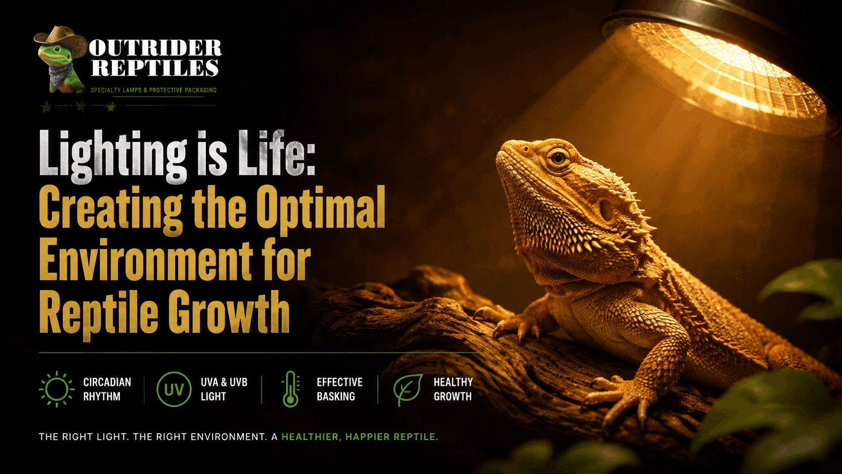 Lighting is Life: Creating the Optimal Environment for Reptile Growth